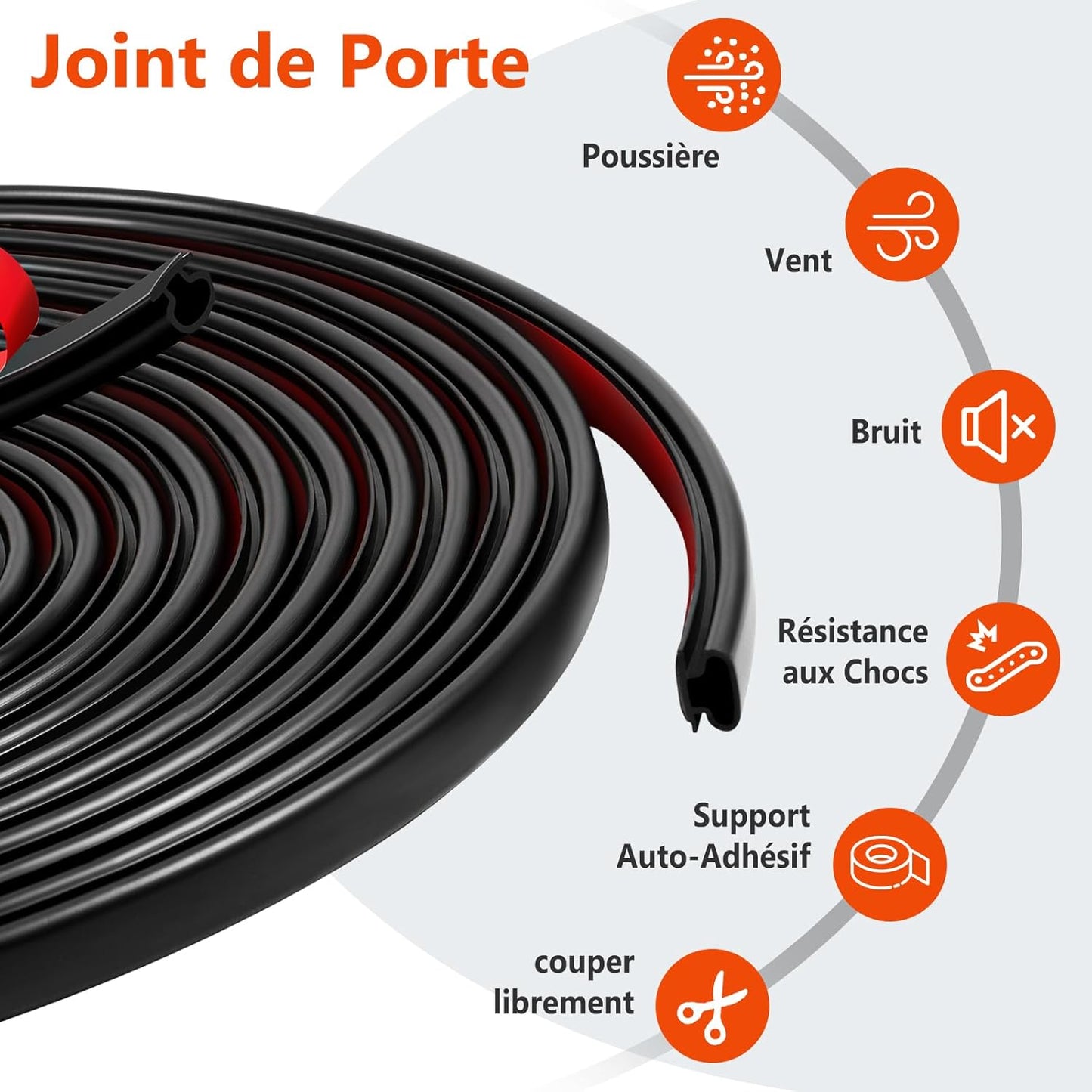 Joint d'isolation pour voiture et maison